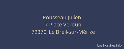 Rousseau Julien