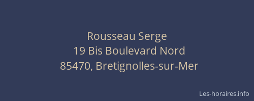 Rousseau Serge