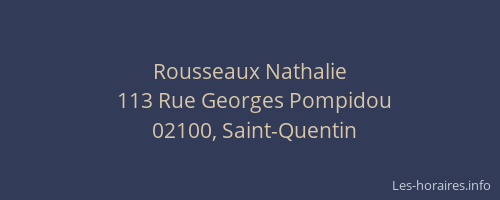 Rousseaux Nathalie