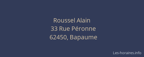 Roussel Alain