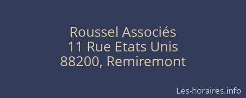 Roussel Associés