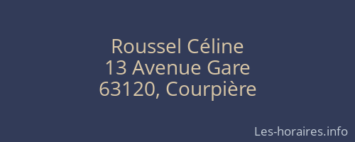 Roussel Céline