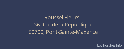 Roussel Fleurs