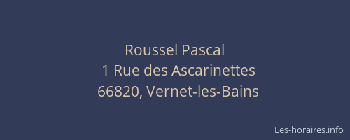 Roussel Pascal