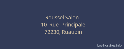 Roussel Salon