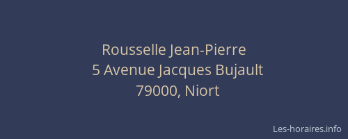 Rousselle Jean-Pierre