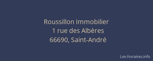 Roussillon Immobilier