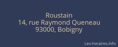 Roustain