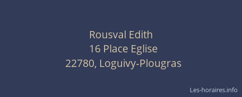 Rousval Edith