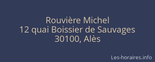 Rouvière Michel