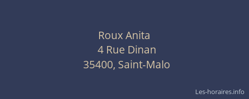 Roux Anita