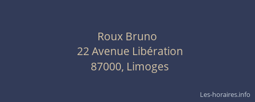 Roux Bruno