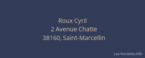 Roux Cyril