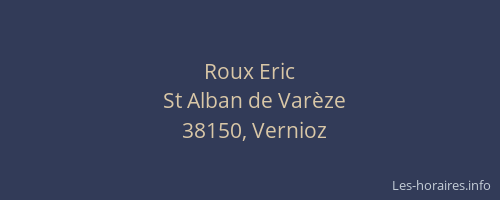 Roux Eric