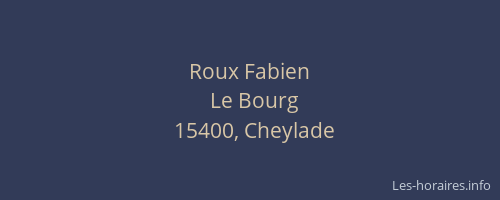 Roux Fabien