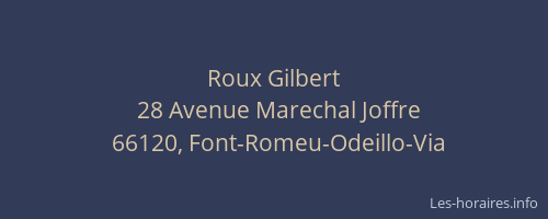 Roux Gilbert