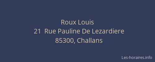 Roux Louis