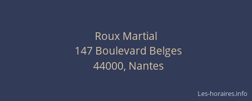 Roux Martial