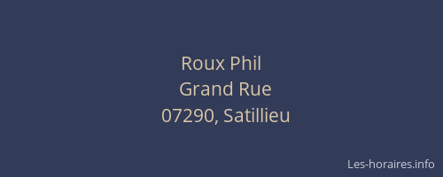 Roux Phil