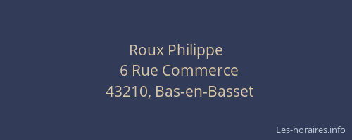Roux Philippe