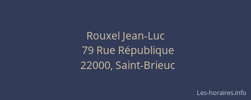 Rouxel Jean-Luc