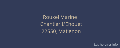 Rouxel Marine