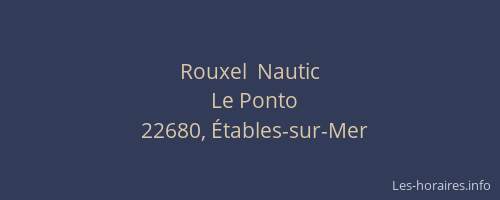 Rouxel  Nautic