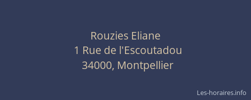 Rouzies Eliane