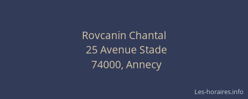 Rovcanin Chantal