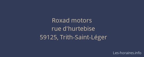 Roxad motors