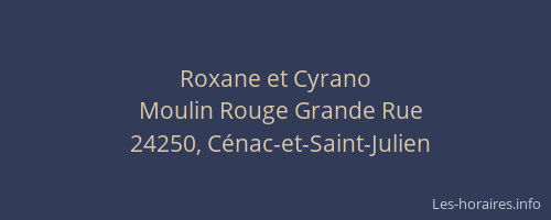 Roxane et Cyrano