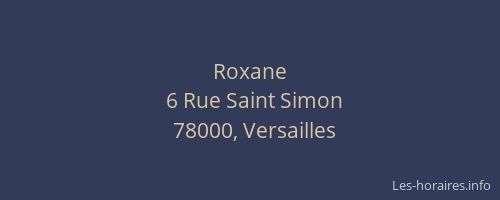 Roxane