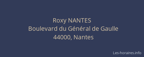 Roxy NANTES