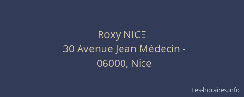 Roxy NICE