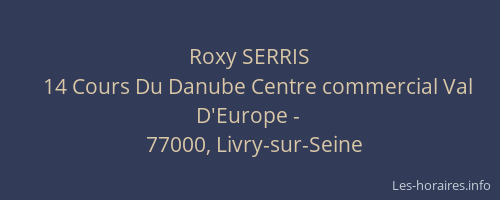 Roxy SERRIS
