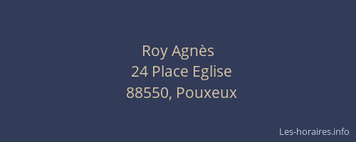 Roy Agn&egrave;s
