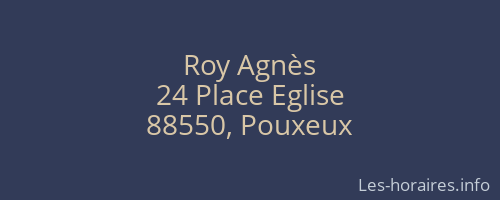 Roy Agnès