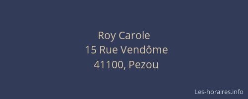 Roy Carole