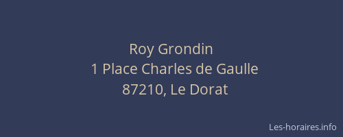 Roy Grondin