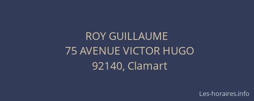 ROY GUILLAUME