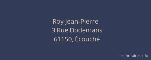 Roy Jean-Pierre