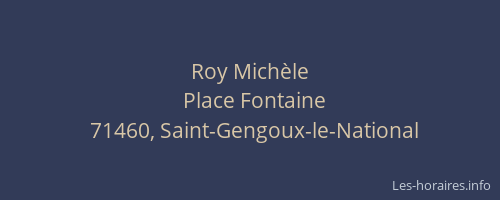 Roy Michèle