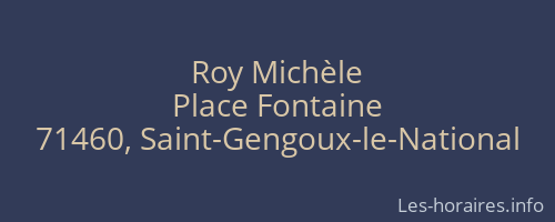 Roy Michèle