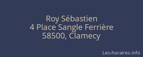 Roy Sébastien