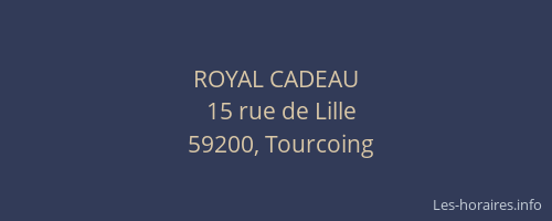ROYAL CADEAU