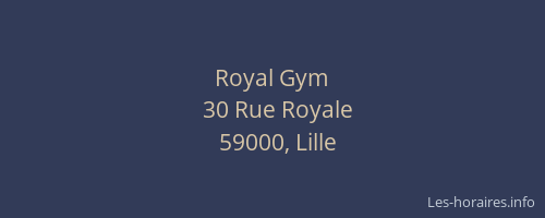 Royal Gym