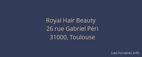 Royal Hair Beauty