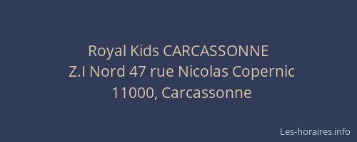Royal Kids CARCASSONNE