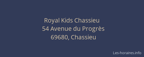 Royal Kids Chassieu
