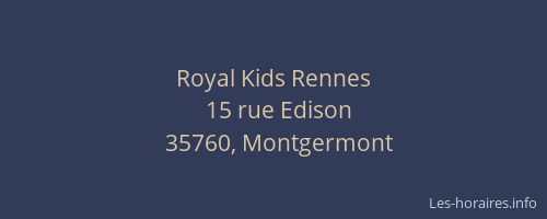 Royal Kids Rennes